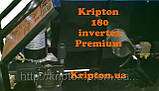 Зварювальний Інверторний напівавтомат Kripton 180 premium (INVERTEX), фото 4