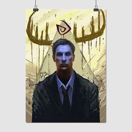 Плакат "Справжній детектив, серіал, True Detective", 60×43см, фото 1
