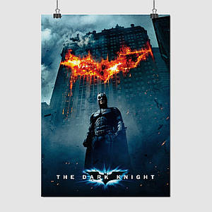 Плакат "Темний лицар, The Dark Knight (2008)", 60×43см