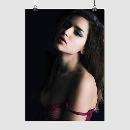 Плакат "Дівчина в малиновому ліфі", 60×43см, фото 1