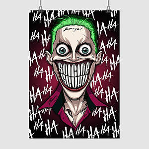 Плакат "Джокер, Загін самогубців, Joker", 60×43см