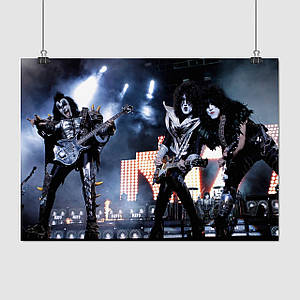 Плакат "КІСС, KISS", 43×60см