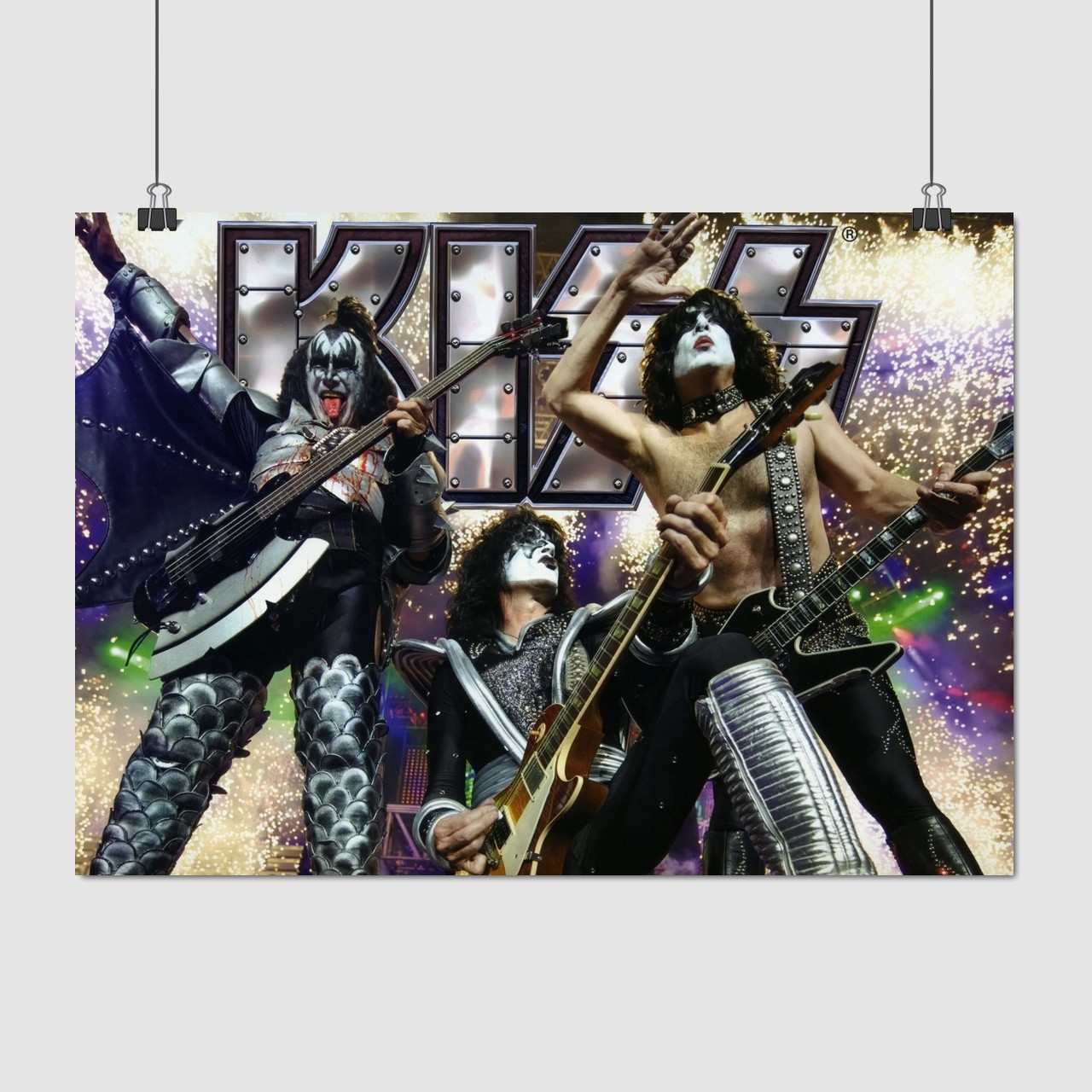 Плакат "КІСС, KISS", 43×60см