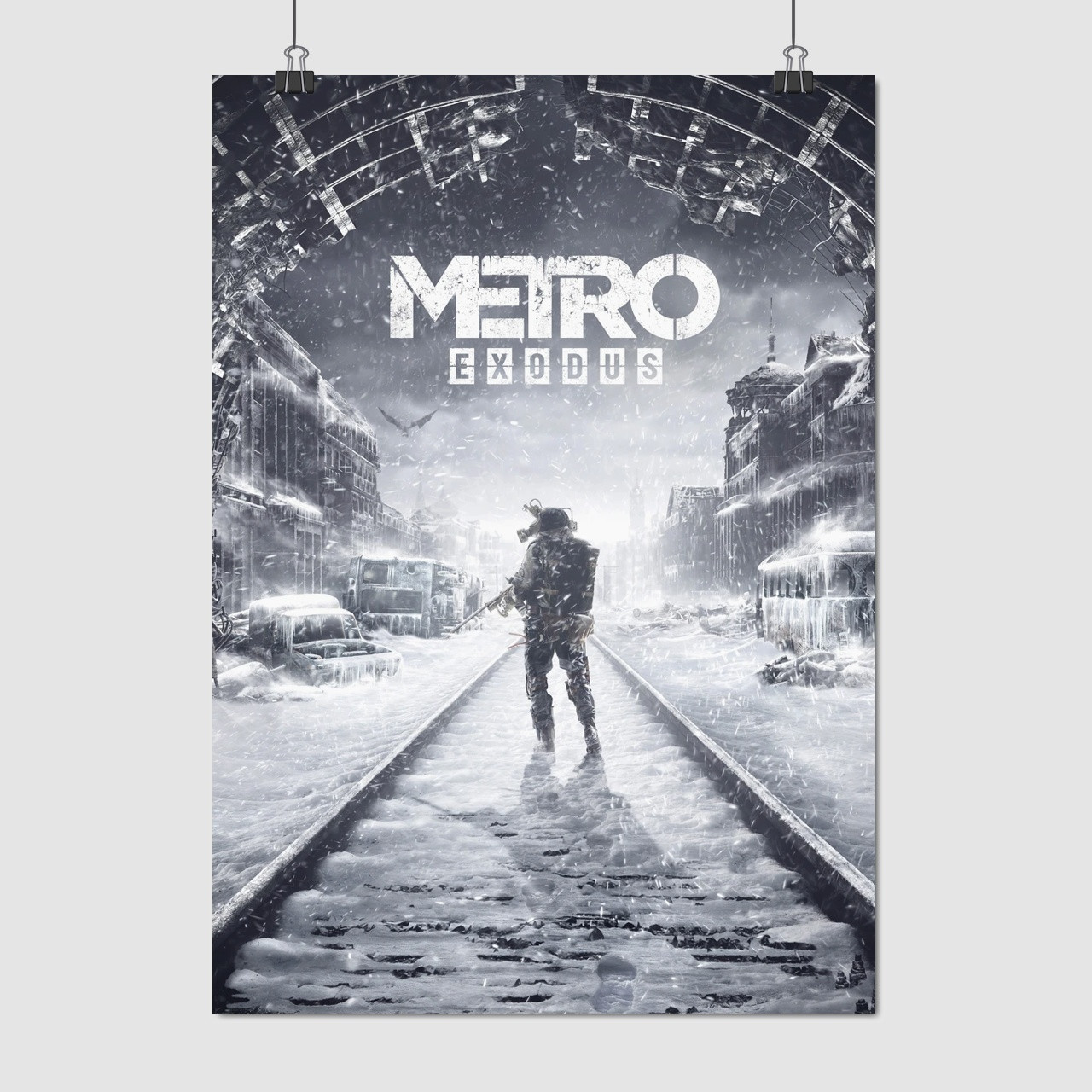 Плакат "Метро, Metro Exodus (2019)", 60×43см
