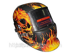 Зварювальна маска хамелеон OPTECH (Череп у вогні)