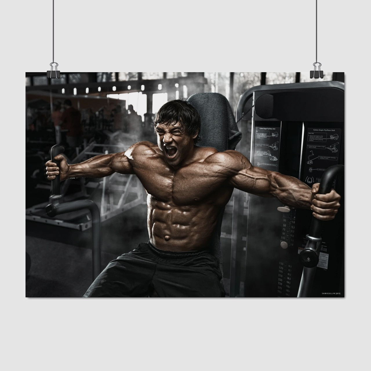 Плакат "Бодибілдер", 43×60см