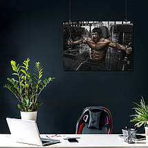 Плакат "Бодибілдер", 43×60см, фото 3