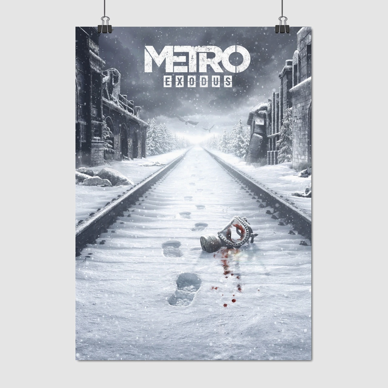 Плакат "Метро, Metro Exodus (2019)", 60×43см