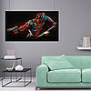 Плакат "Дедпул з пістолетом та мечем, Deadpool", 34×60см, фото 8