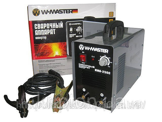 Зварювальний апарат WMaster 250 інверторний