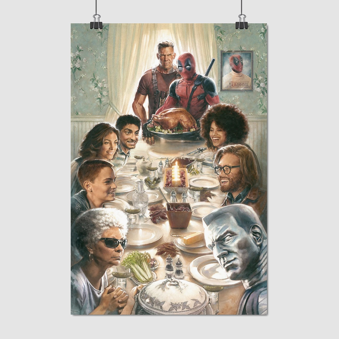 Плакат "Дедпул, Deadpool", 60×41см