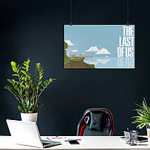 Плакат "Останні з нас, піксель-арт, Last Of Us, pixelart", 37×60см, фото 3