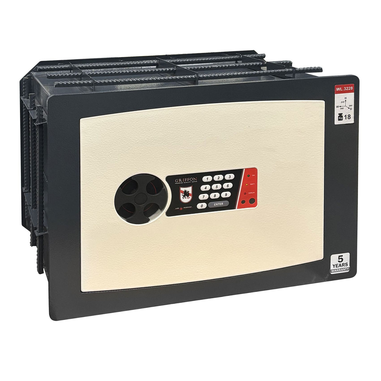 Сейф вбудований Griffon WL.3228.E, фото 1