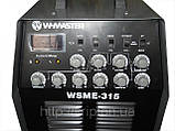 Зварювальний апарат Аргонодуговий W-Master WSME TIG 315 AC/DC 380 вольтів, фото 2