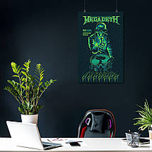 Плакат "Megadeth", 60×38см, фото 3
