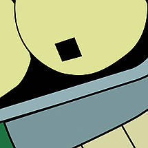 Плакат "Футурама, Бендер, Futurama, Bender", 43×60см, фото 2