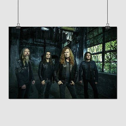 Плакат "Megadeth", 40×60см, фото 1