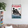 Плакат "Футурама, Futurama, Future is today", 60×43см, фото 7