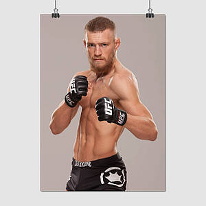 Плакат "Конор Мак-Грегор, Conor McGregor", 60×43см