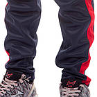 Костюм спортивний дитячий із символікою футбольного клубу BARCELONA кофта на блискавці та штани LIDONG LD-6130K-BS, фото 8