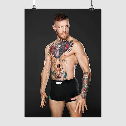 Плакат "Конор Мак-Грегор, Conor McGregor", 60×43см, фото 1