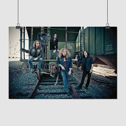 Плакат "Megadeth", 43×60см, фото 1