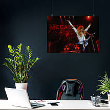 Плакат "Megadeth", 43×60см, фото 3