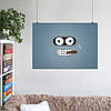 Плакат "Футурама, Бендер, Futurama, Bender", 43×60см, фото 7