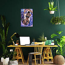 Плакат "Белідансер Аїша, танець живота, Aisha, bellydancer", 60×40см, фото 5