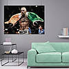 Плакат "Конор Мак-Грегор з прапором, Conor McGregor", 43×60см, фото 8