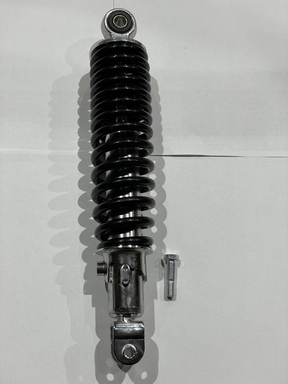 Амортизатор AD100, AXIS, BWS, JOG90 305mm, регульований (чорний) SUNY