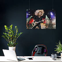 Плакат "Дейв Мастейн, Dave Mustaine, Megadeth", 40×60см, фото 3