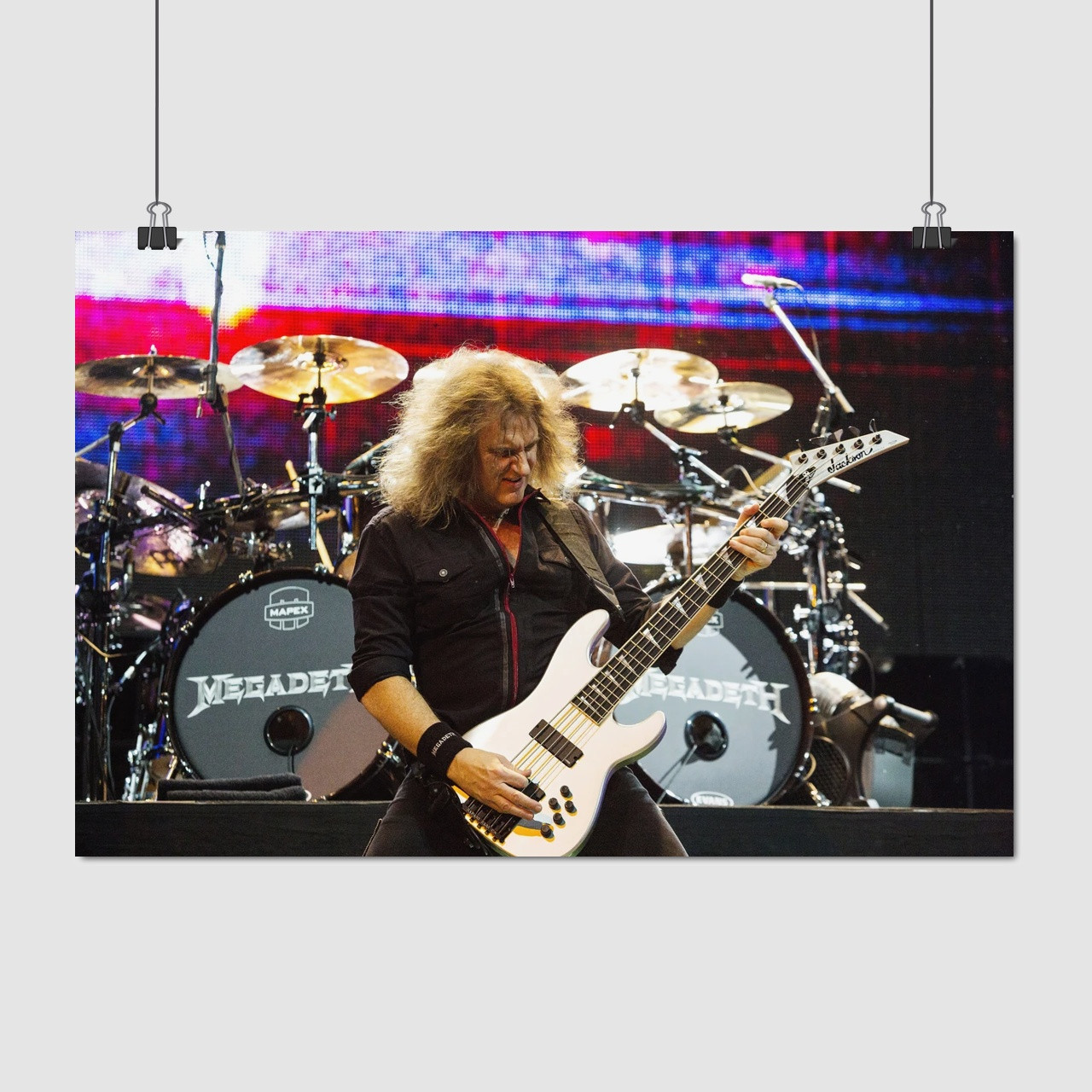 Плакат "Megadeth", 40×60см