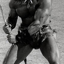 Плакат "Конан Варвар, Арнольд Шварценеггер, Conan the Barbarian (1982)", 60×43см, фото 2