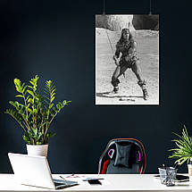 Плакат "Конан Варвар, Арнольд Шварценеггер, Conan the Barbarian (1982)", 60×43см, фото 3