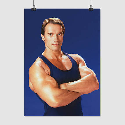 Плакат "Арнольд Шварценеггер, Містер Олімпія, Arnold Schwarzenegger", 60×43см, фото 1