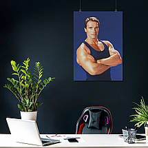 Плакат "Арнольд Шварценеггер, Містер Олімпія, Arnold Schwarzenegger", 60×43см, фото 4