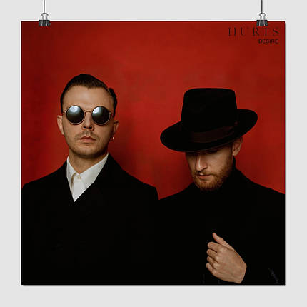 Плакат "Хатчкрафт Тео, Адам АндерсонHurts, Desire", 60×60см, фото 1