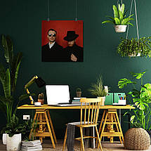 Плакат "Хатчкрафт Тео, Адам АндерсонHurts, Desire", 60×60см, фото 5