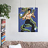 Плакат "Брюс Лі, Дракон, Bruce Lee, Dragon", 60×47см, фото 6