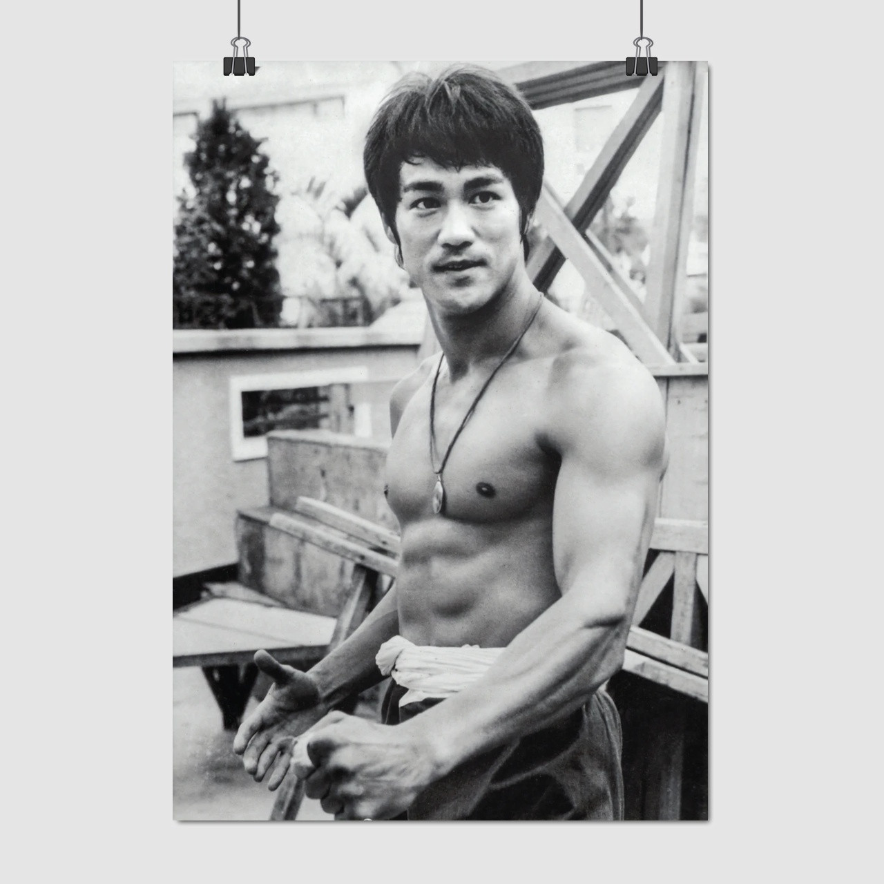 Плакат "Брюс Лі, Bruce Lee", 60×43см