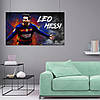 Плакат "Футболіст Ліонель Мессі, ФК Барселона, Lionel Messi, Barcelona", 34×60см, фото 8