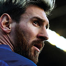 Плакат "Футболіст Ліонель Мессі, ФК Барселона, Lionel Messi, Barcelona", 43×60см, фото 2
