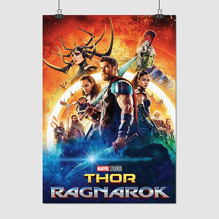 Плакат "Тор 3: Раґнарок, Thor: Ragnarok", 60×43см, фото 1