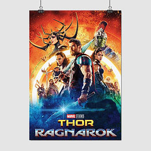 Плакат "Тор 3: Раґнарок, Thor: Ragnarok", 60×43см