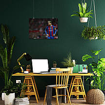 Плакат "Футболіст Ліонель Мессі, ФК Барселона, Lionel Messi, Barcelona", 43×60см, фото 5