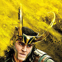 Плакат "Тор 3: Раґнарок, Локі, Том Хіддлстон, Thor: Ragnarok, Loki", 60×43см, фото 3