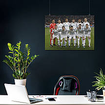 Плакат "Футбольна команда клубу Реал Мадрид, Real Madrid", 43×60см, фото 3