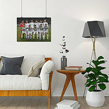 Плакат "Футбольна команда клубу Реал Мадрид, Real Madrid", 43×60см, фото 4