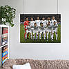Плакат "Футбольна команда клубу Реал Мадрид, Real Madrid", 43×60см, фото 6